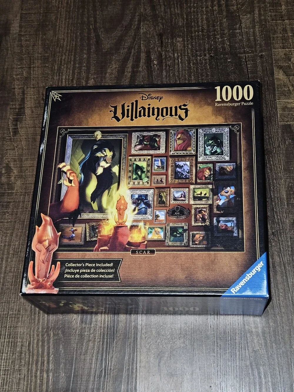 Ravensburger Disney Villainous Scar 1000 Piece Puzzle